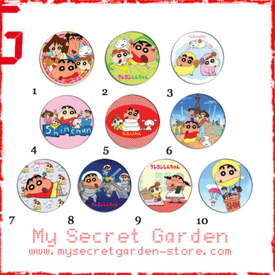 Crayon Shin-Chan  クレヨンしんちゃん Anime Pinback Button Badge Set ( or Hair Ties / 4.4 cm Badge / Magnet / Keychain Set )